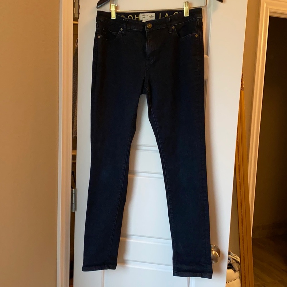 Kate Spade Dark Wash Brooke Street Ooh LaLa Jeans